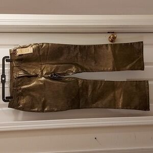 Diane Goes Hollywood Shimmering Gold Pants